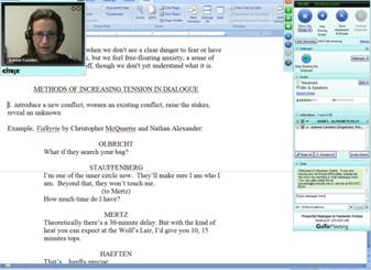Jeanne Online Class capture
