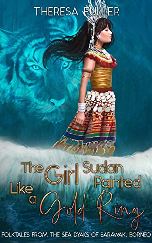 The Girl Sudan Painted Like a Gold Ring 1 by Theresa Fuller