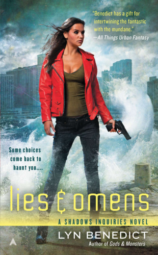 Lies and Omens (Shadows Inquiries #4) by Lyn Benedict (Lane Robins)